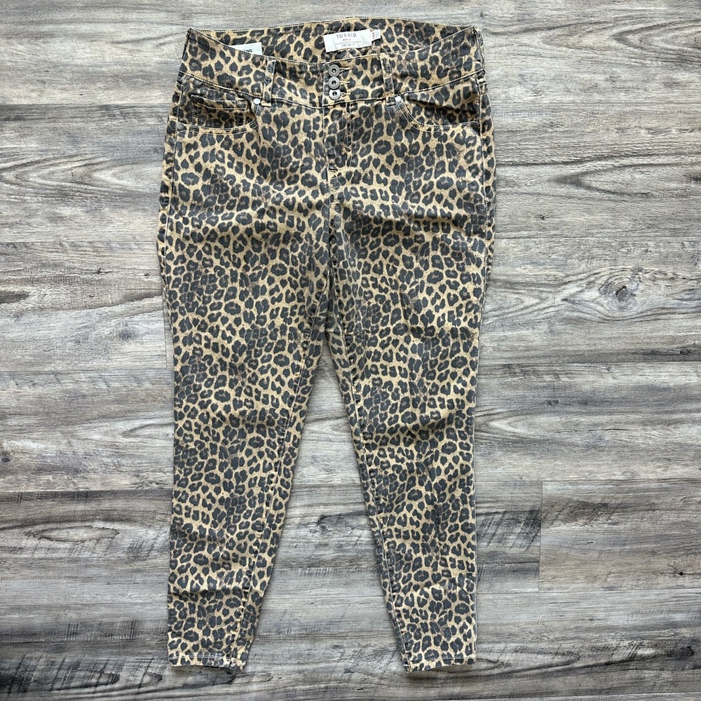Torrid Leopard jeans